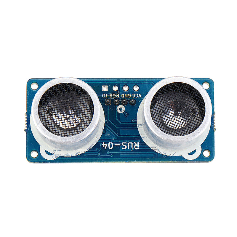 RUS-04 Ultrasonic Module with RGB Light Distance Sensor Compatible HC-SR04 Obstacle Avoidance Sensor Smart Car Robot