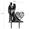 Acrylic Bride And Groom With Love Cake Cake Wedding Cake Decoration