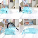 KCASA Vacuum Compress Bag Vacuum Storage Bag Save Space Saving Seal Quilts Clothes Holder Organizer