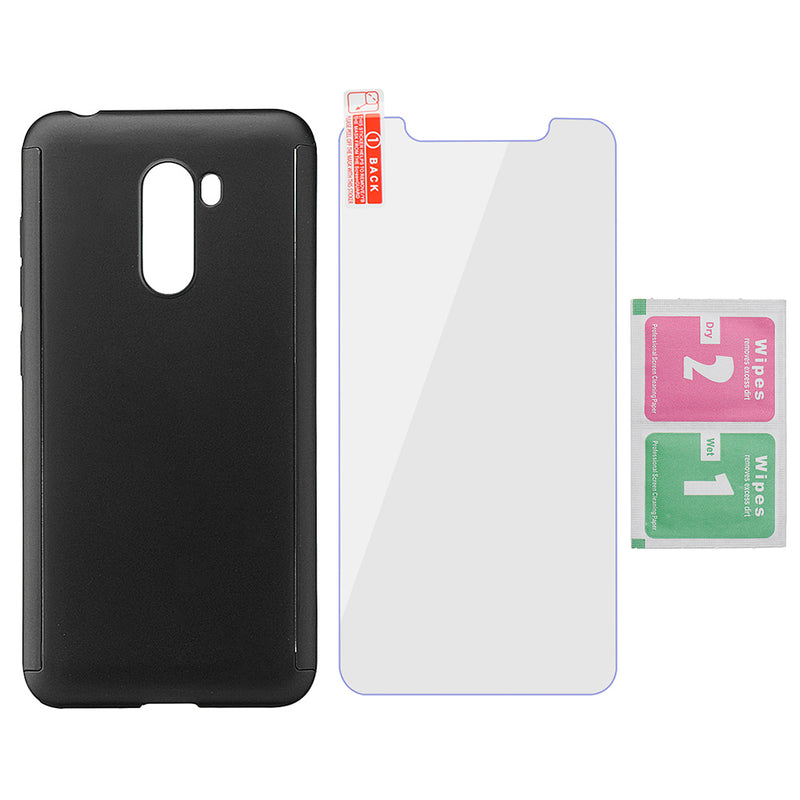 Bakeey 360 Full Body PC Front+Back Cover Protective Case With Screen Protector For Xiaomi Pocophone F1