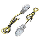 5 SMD LED Turn Signal Amber Mini Motorcycle Blinker Indicators Lights