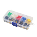 Colorful Key Press Button Module Push Buttons Switch Module Set High Level Output-5PCS Each Color