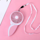 Well Star WT-N10 Handheld Mini USB Woodpecker Fan with Base LED Light Lamp Fan Rechargeable Air Cooler Silent Cooling Fan For Home Office Student Dormitory Outdoors Travelling