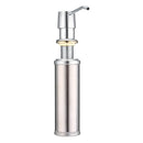 Sliver Stainless Steel Liquid Soap Dispenser Bathroom Kitchen Sink Pump Bottles