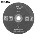 HILDA 10mm/15mm Resin Cutting Disc 85x1.2mm Saw Blade for Steel Iron