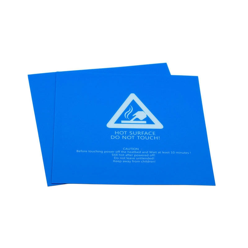 220*220*0.5mm Blue Frosted Heated Bed Sticker Build Plate Tape With 3M Backing For 3D Printer