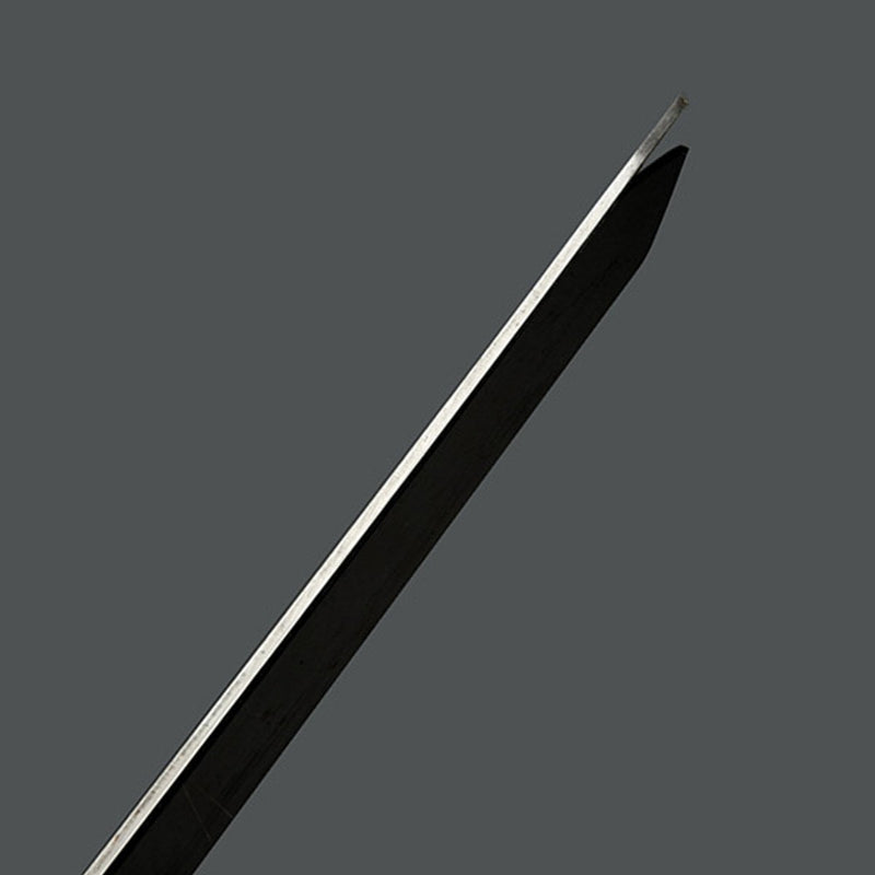 60CM Stainless Steel Wire BBQ Skewers Wood Handle Grill Roasting Sticks