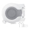 13x2m Wall-Mounted Clothesline Retractable Double Reel Outdoor Indoor Clothes Drying Line