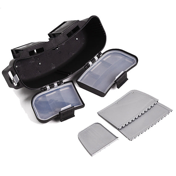 Multifunctional Portable Fishing Bait Tackle Box Storage Waist Carrier Lure Reel Holder Container