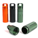 IPRee Outdoor CNC Waterproof Pill Storage Case EDC Seal Canister Survival Emergency Container