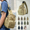 10L Men Outdoor Tactical Molle Backpack Assault Sling Bag Chest Shoulder Pack Camping Hiking