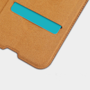 NILLKIN Vintage Flip Card Holder PC Bumper PU Leather Protective Case for Samsung Galaxy A40 2019