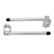 Pair 7/8"41mm Motorcycle Clip-on Bar Tube Handlebars CNC For Yamaha/Honda/GSXR