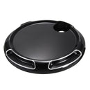 Motorcycle Beveled Fuel Gas Door Cover For Harley Touring Electra Glide FLHX 08-17