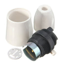 B22 Standard White Black Switch Light Lamp Holder Socket Bayonet Cap Fitting