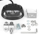 4inch 20W 6000K Motorcycle Spot LED Passing Light Work 4D Lens Headlight For Kawasaki