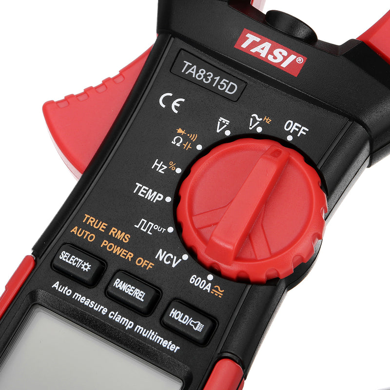 TA8315D Clamp Meter Multimeter High Precision Digital Ammeter Table  AC and DC Universal Automatic Multifunction
