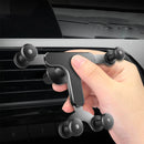 Bakeey Aluminum Alloy Gravity Linkage Automatic Lock Air Vent Car Phone Mount Phone Holder For 4.0-6.5 inch Smart Phone