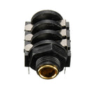 6.35mm 1/4'' Jack Socket PCB Stereo Switched Chassis Mounting
