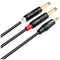 CE-LINK 3.5mm Stereo Male Plug to Dual 2x 6.35mm Mono Plug Audio Phone Cable