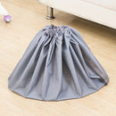 Portable Floor Mat Kid Toy Oxford Foldable Storage Bag Drawstring Beam Port Finishing Organizer