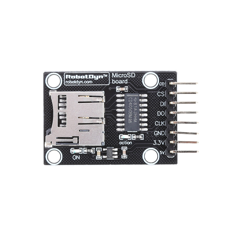 10pcs RobotDyn 2GB Micro SD Card Module For  Uno Mega Leonardo Nano ProMini 8bit Microcntrollers