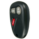 3 Buttons Replacement Remote Key Shell FOB Keyless Case For Gm Gmc Chevy