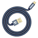 FLOVEME Denim Type C Fast Charging Data Cable 1M For Oneplus 6 5t Xiaomi Mi8 Mi6 Mix 2s Mi A1 S9+