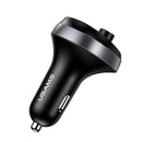 USAMS 3.1A Dual USB Bluetooth Adapter FM Transmitter Aux Modulator Car Charger For HUAWEI P30 iPhone X XS S10 S10+ Handsfree MP3 Player Audio Player