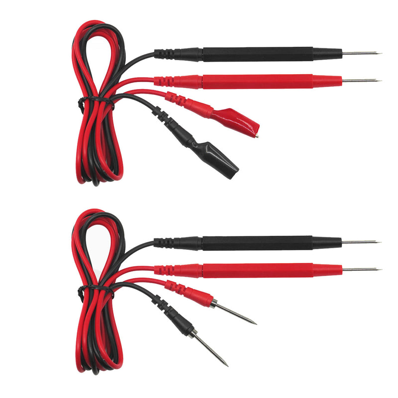 Cleqee P1500 Test Leads Kit Cable Alligator Multifunction Digital Probe Silicone Test Tool Clip