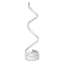 Dimmable Creative Design Curved LED Bedside Study Bedroom Desk Table Lamp Remote Control