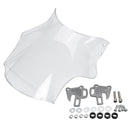 Universal Motorcycle Plastic Screen Windshield For Honda Yamaha Kawasaki Suzuki