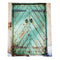 180cm x 180cm Rustic Wooden Barn Door Bathroom Waterproof Fabric Shower Curtain Flannel Bathroom Mat