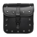 Pair Black PU Leather Motorcycle Modified Tool Bag Luggage Saddlebags For Harley