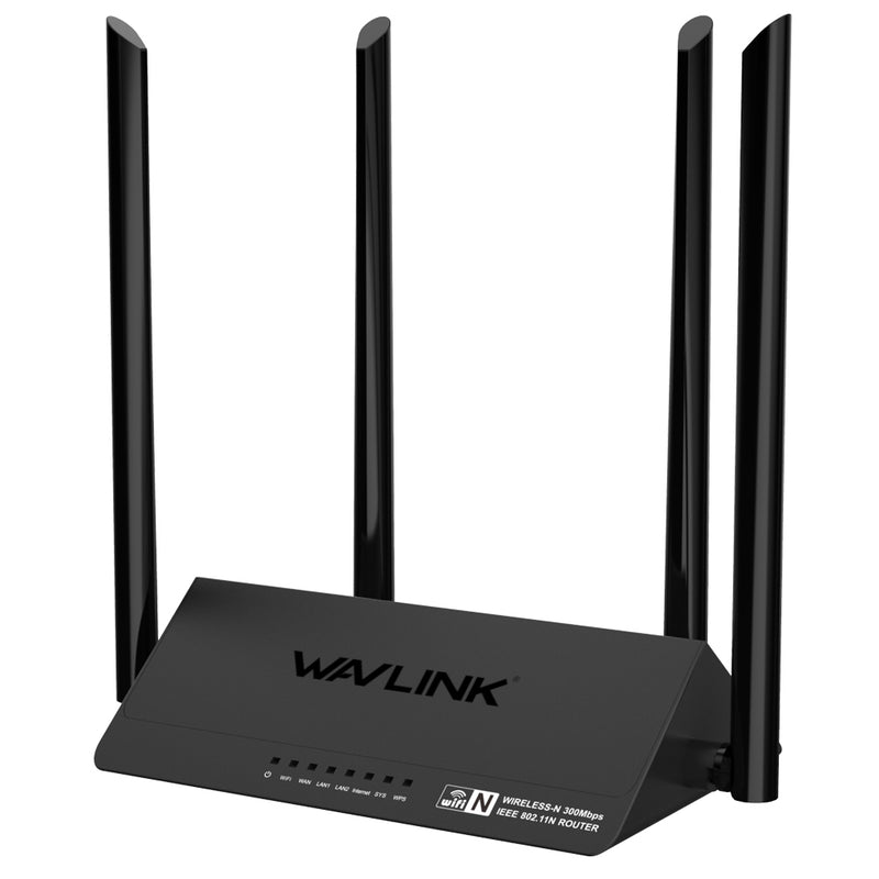 Wavlink 521R2P 4x5dBi Antennas 300Mbps APP Control Wireless Wifi Router Repeater Signal