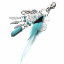 Tassel Feather Keychain Key Ring Bags Pendant
