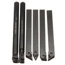 6Pcs 10mm Shank Lathe Indexable Boring Bar Turning Tool Holder Set