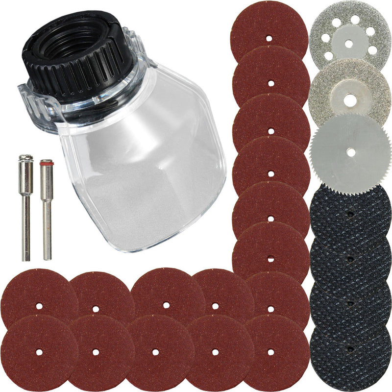 26pcs Rotary Tool Attachment Accessories Set Abrasive Tool For Dremel