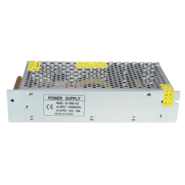 Anet 12V 15A 180W Switching Power Supply LED Dual-input 3D Printer Monitoring Camera Power