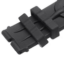 KALOAD Black Watch Band Silicone Rubber Strap Replacement For Invicta Venom Chronograph Reserve