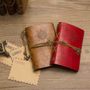 Creative retro imitation leather notebook loose-leaf traveler notebook pirate diary