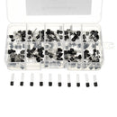 600pcs 10 Values Transistor Assortment Kit Box Pack 60pcs Each Value