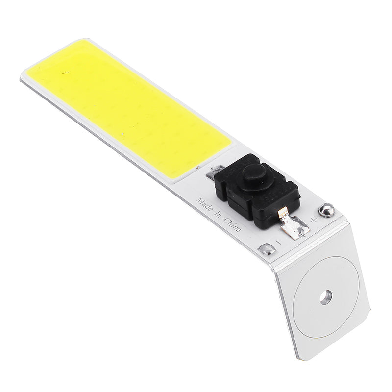 LUSTREON DC12V 9.6W 48 LED COB Chip Strip DIY Light Source 900LM with ON/OFF Switch