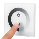 DC 12V/24V Sensitive Touch Switch Panel LED Light Dimmer Controller Wall Mounted Switch