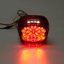 Motorcycle Rear Tail Brake Running Light Lamp For Harley Dyna Fat Boy Sportster Road King Red Cover