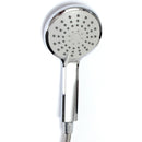 Modern Style Wall Mount Chrome Bathroom Faucet Hot Cold Mixer Tap + Shower Head
