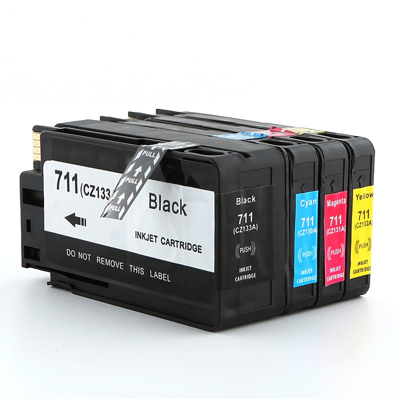 TIANSE HP711 711 Ink Cartridge For HP Designjet T120 T520 for CZ133A CZ130A CZ131A CZ132A Printer Ink