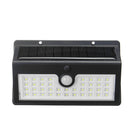 44LED Solar Powered PIR Motion Wall Security Light Garden Outdoor Lamp Wateproof