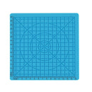 B-Type Blue 3D Printing Pen Drawing Tools Silicone Design Mat with Basic Template + 2pcs Insulation Silicone Finger Caps Kit