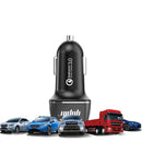 iMar 6A Trickle QC3.0 Fast Charging Mini Protocol Car Charger 35Minute UP to 80%